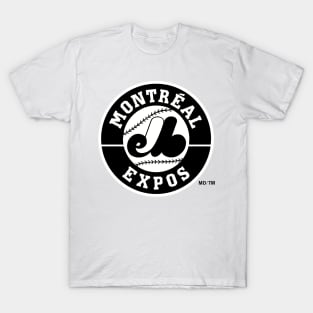 Montreal Expos Black T-Shirt